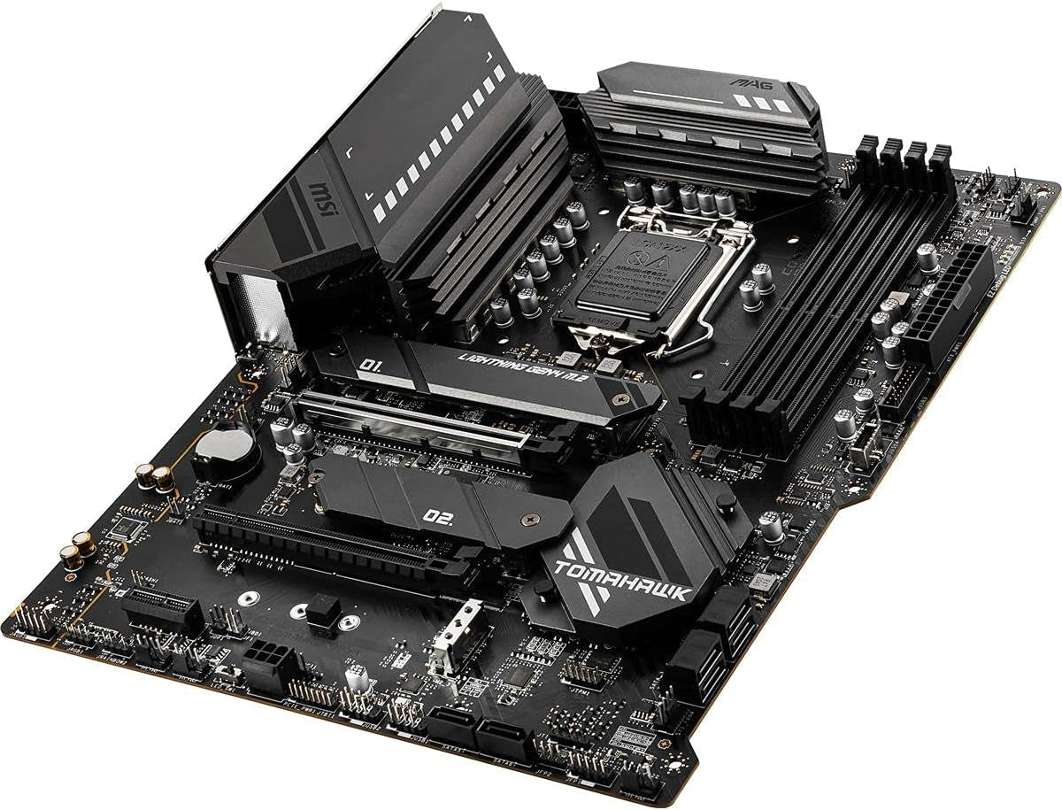 MAG B560 Tomahawk Wifi Gaming Motherboard (ATX, 11Th/10Th Gen Intel Core, LGA 1200 Socket, DDR4, CFX, M.2 Slots, USB 3.2 Gen 2, 2.5G LAN, DP/HDMI, Wi-Fi 6E, Mystic Light RGB)