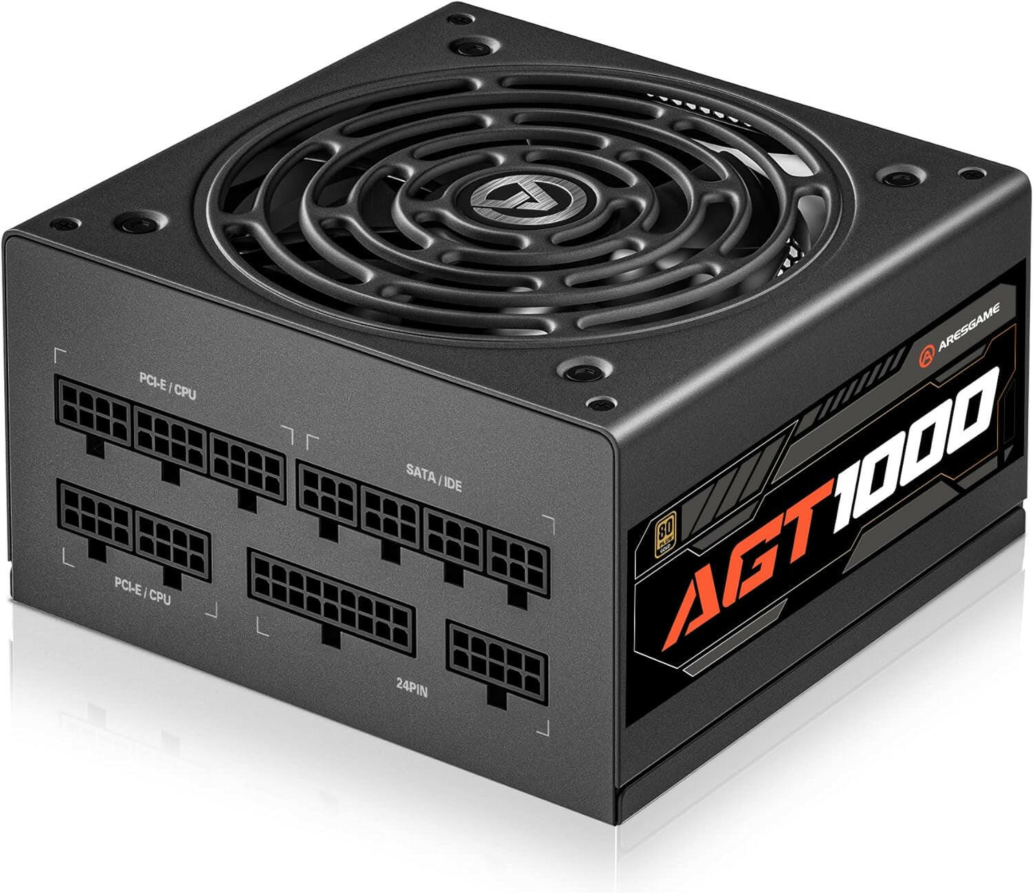 Power Supply 1000W 80+ Gold Fully Modular PSU (, AGT1000).