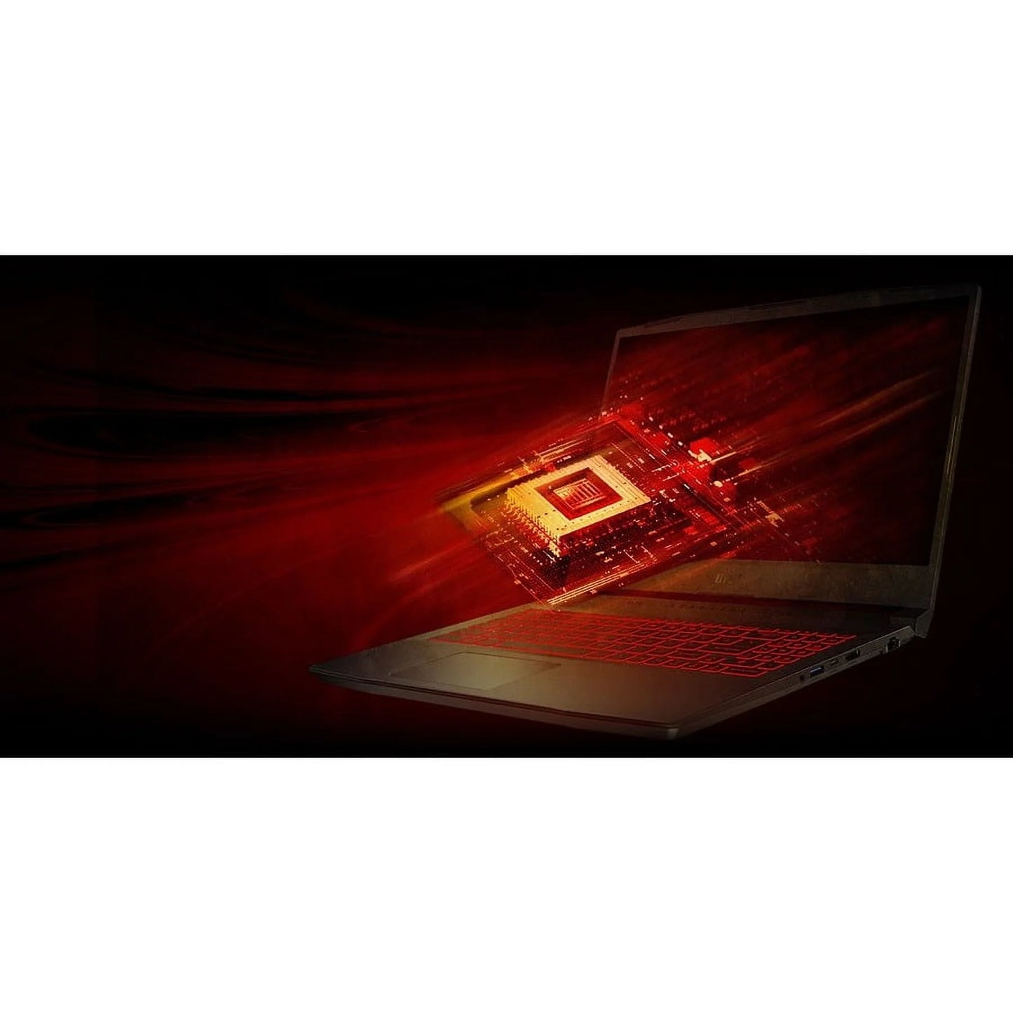 Katana GF76 17.3" FHD Gaming Laptop, I7-11800H 2.3Ghz, NVIDIA Geforce RTX 3050Ti 4GB, 16GB RAM, 512GB SSD, Win 10 Home, Black, 11UD-001US