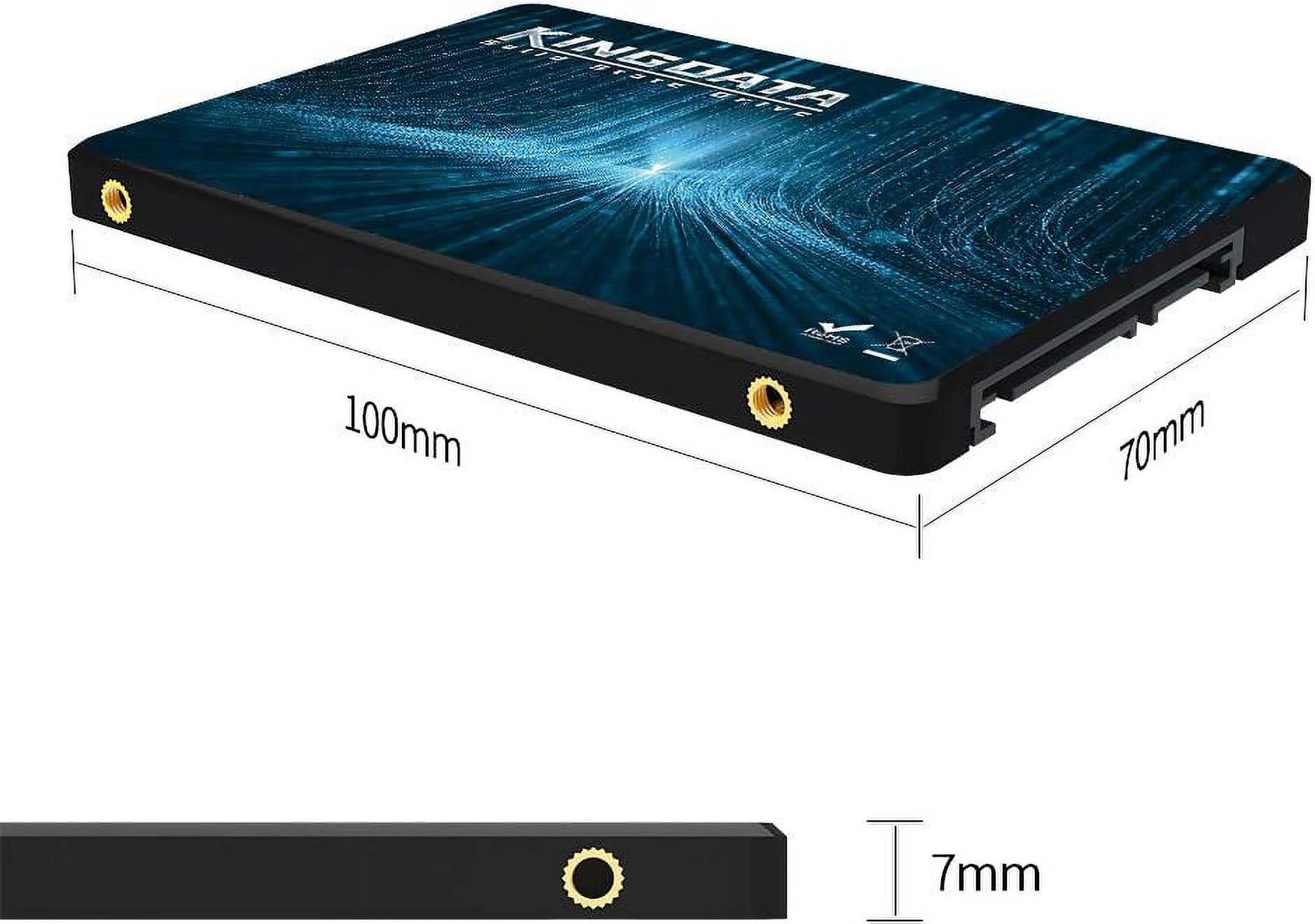 SSD 64GB SATA 2.5" Internal Solid State Drive SATAIII 6 Gb/S High-Performance 7MM Height SSD (64GB, 2.5''SATA3)