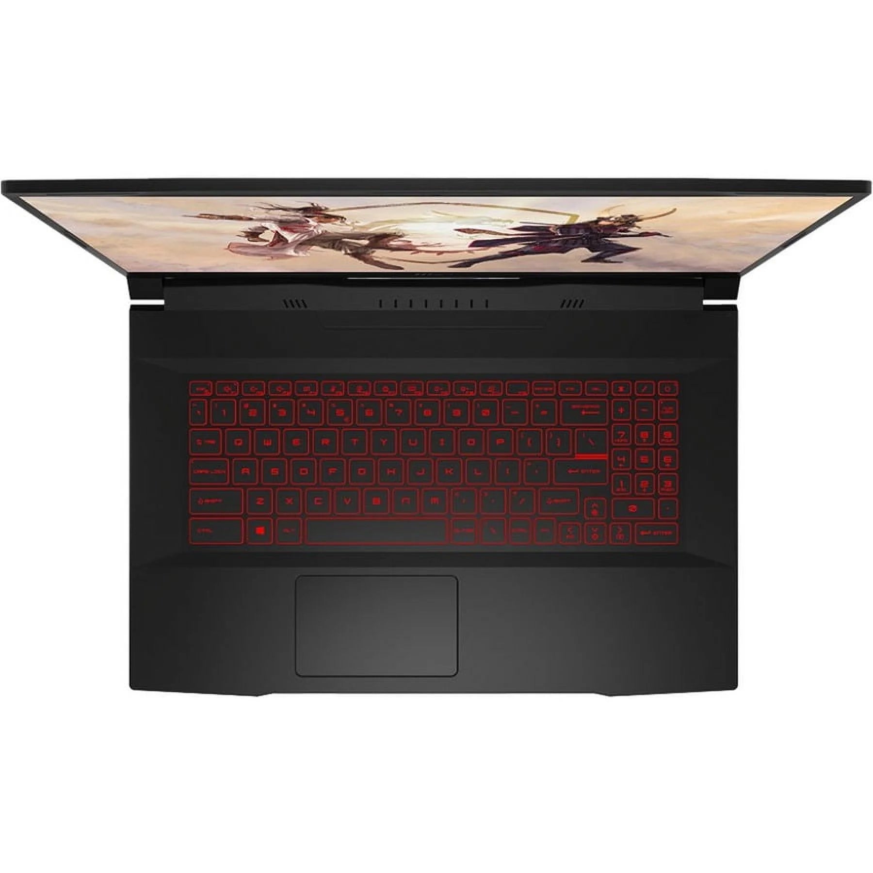 Katana GF76 17.3" FHD Gaming Laptop, I7-11800H 2.3Ghz, NVIDIA Geforce RTX 3050Ti 4GB, 16GB RAM, 512GB SSD, Win 10 Home, Black, 11UD-001US
