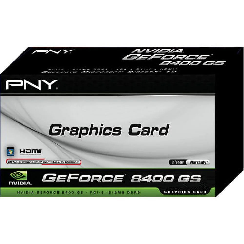 NVIDIA Geforce 8400 GS Graphic Card, 512 MB DDR3 SDRAM