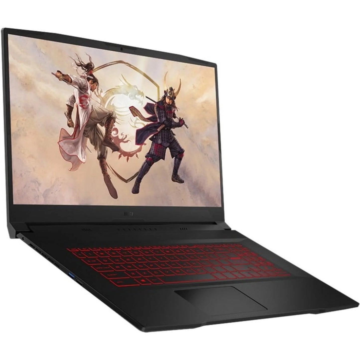 Katana GF76 17.3" FHD Gaming Laptop, I7-11800H 2.3Ghz, NVIDIA Geforce RTX 3050Ti 4GB, 16GB RAM, 512GB SSD, Win 10 Home, Black, 11UD-001US